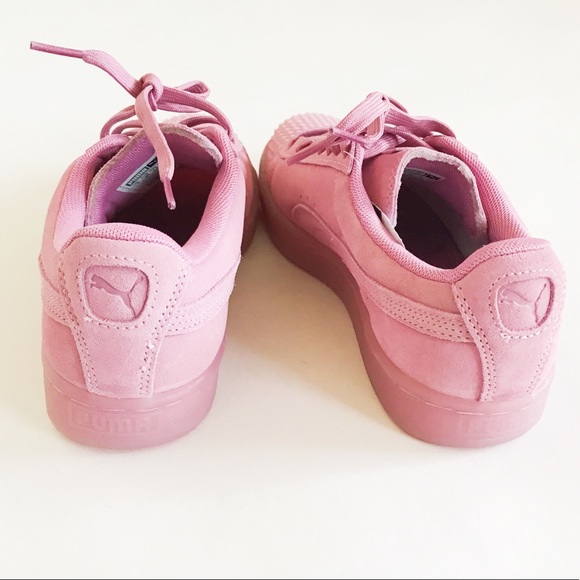 PUMA suede leather athletic shoes - Picture 4 of 6